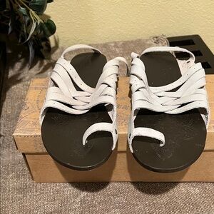 Free People Light Lilac Strappy Sandals